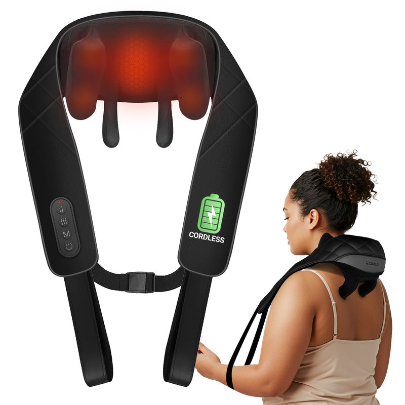 Melt Away Neck & Shoulder Tension Anywhere – Meet the CuPiLo Cordless 4D Neck Massager
