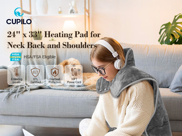 Why Everyone Needs a High-Quality Heated Neck & Back Pad This Winter ❄️