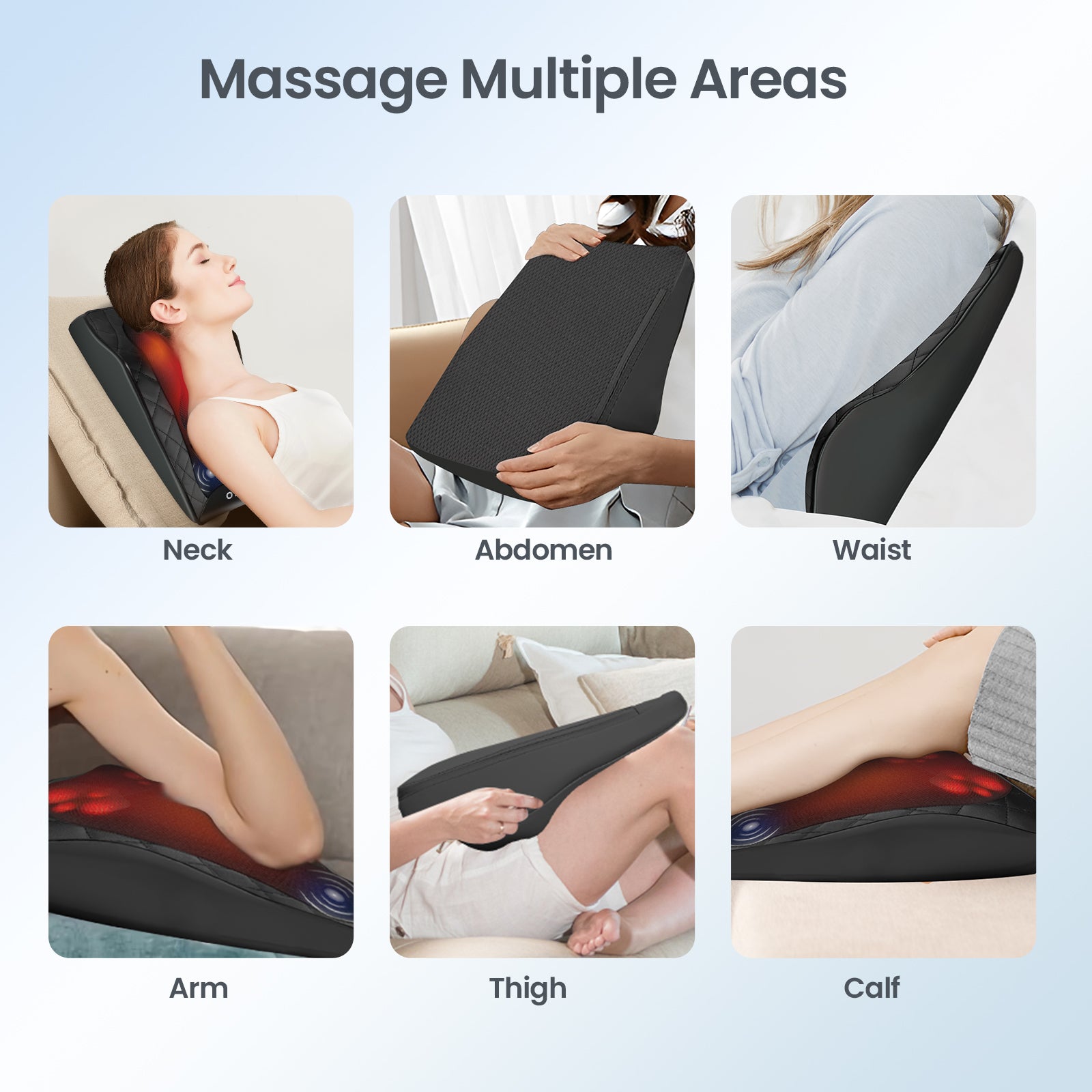 Cupilo Shiatsu Neck and Back Massager with Heat - CPL-1128