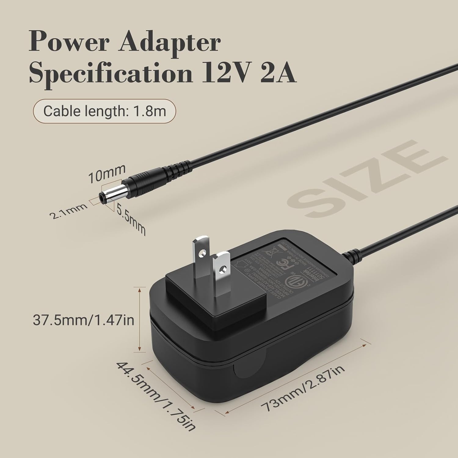 Power Supply Adapter Charger Compatible with for CuPiLo Back Foot Massager