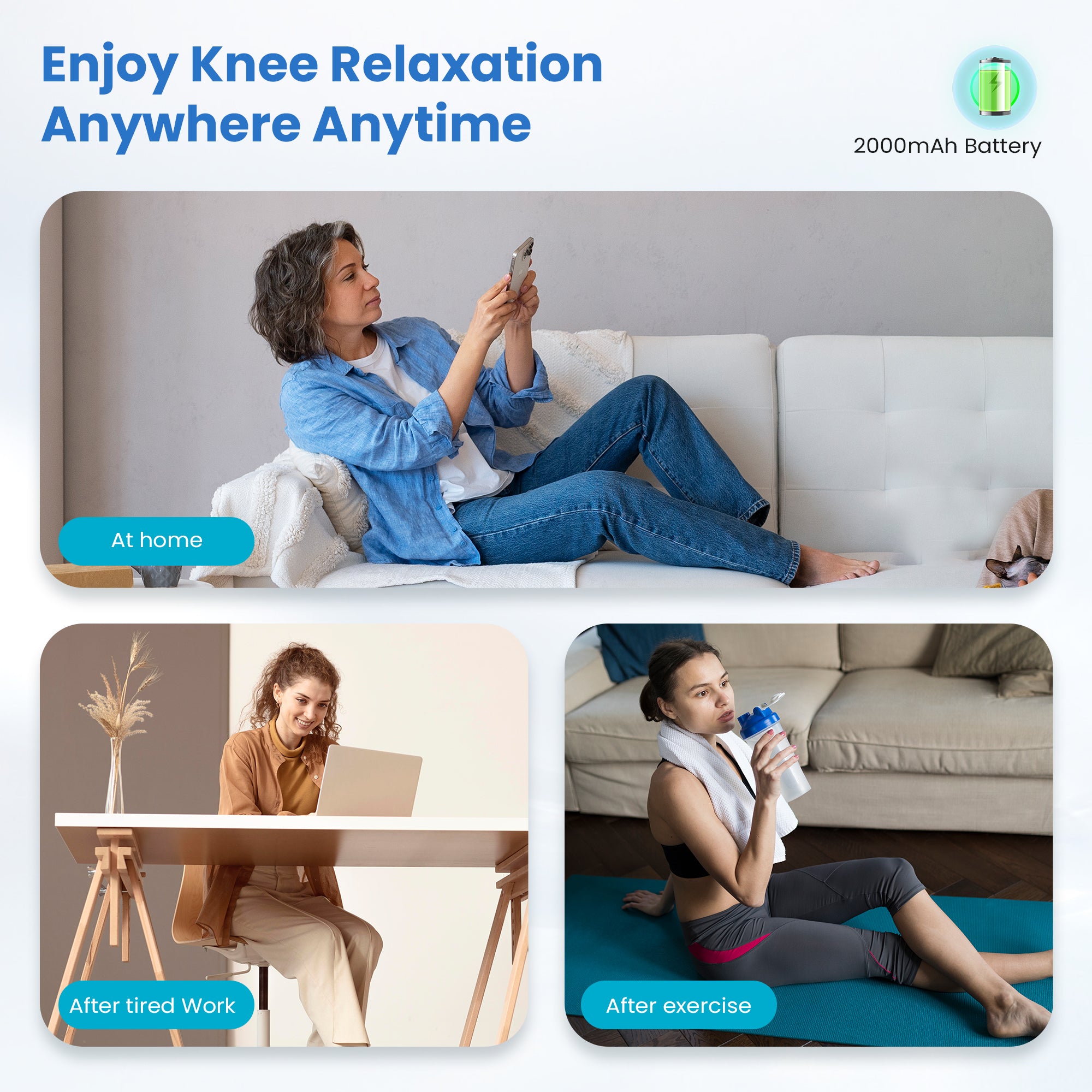 Cupilo Knee Massager for Pain Relief - CPL-5530