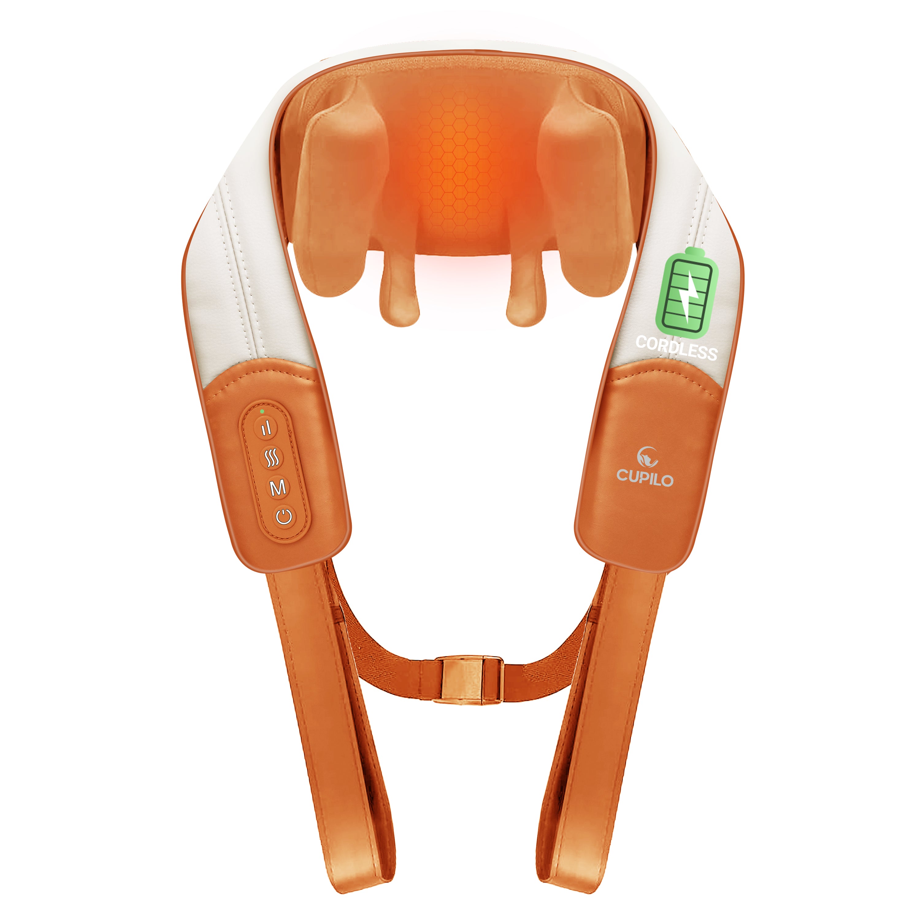 Cupilo Shiatsu Neck and Shoulder Massager with Heat - CPL-6681