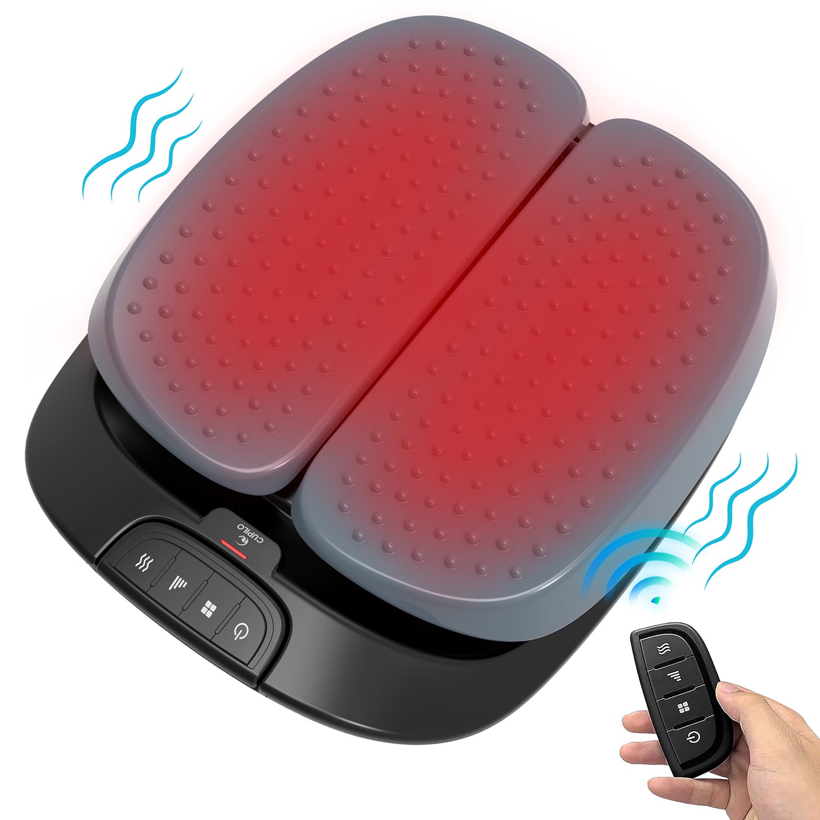 CuPiLo Adjustable Vibration Feet Massager with Remote Control - CPL-5591