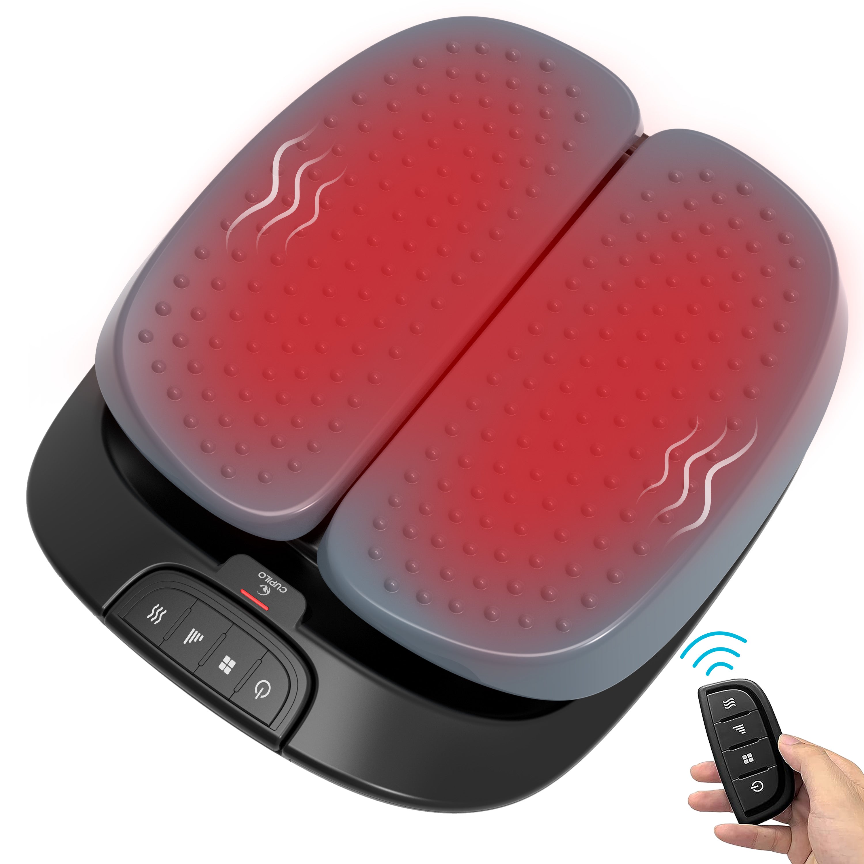 CuPiLo Adjustable Vibration Feet Massager with Remote Control - CPL-5591