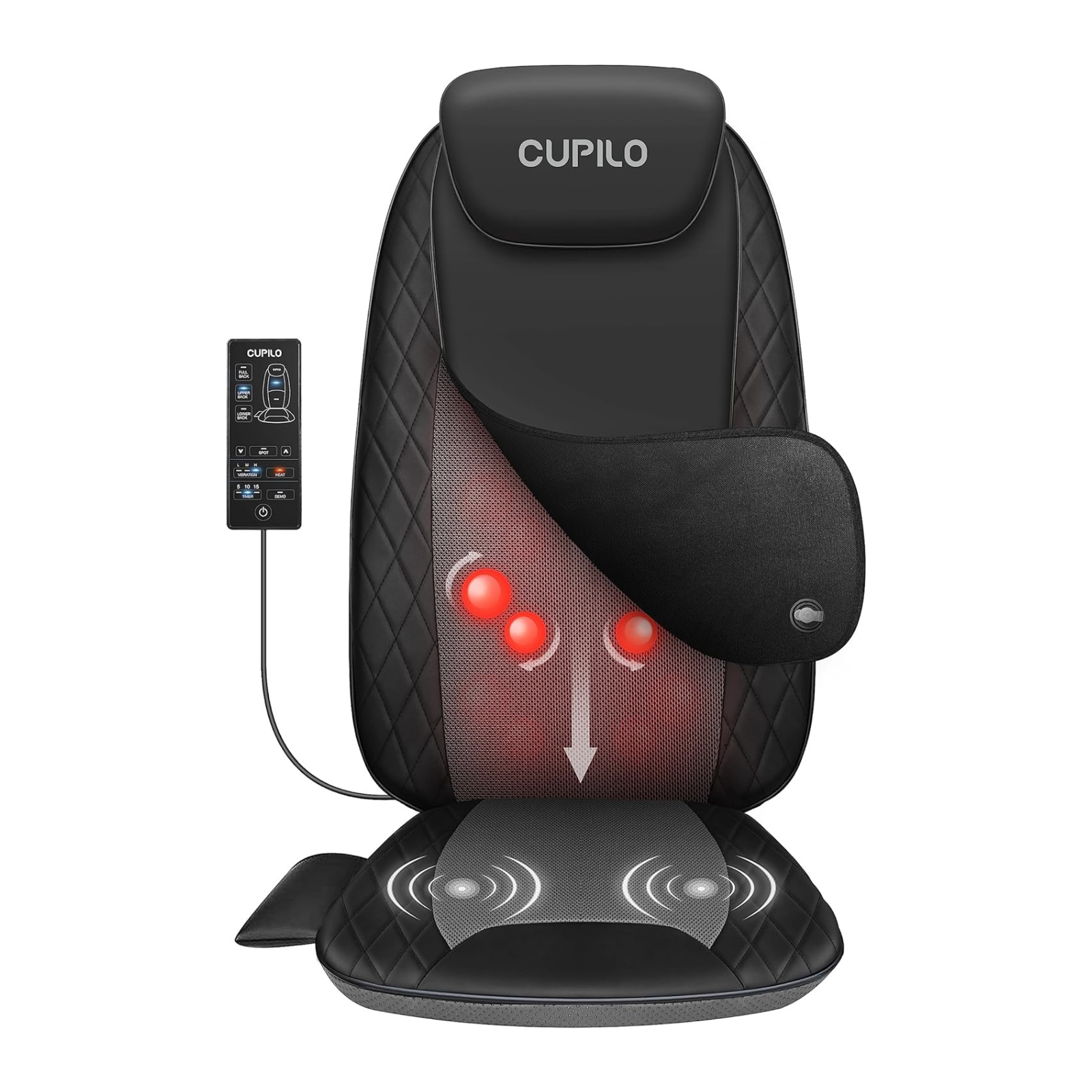 CuPiLo Shiatsu Back Massager for Pain Relief Deep Tissue - CPL-2256