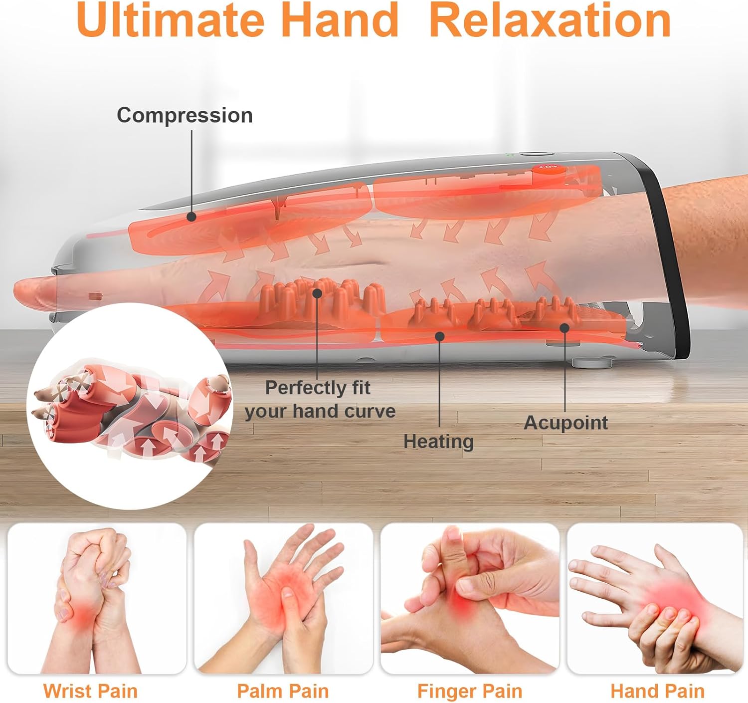 CuPiLo Hand Massager Machine - CPL-5319