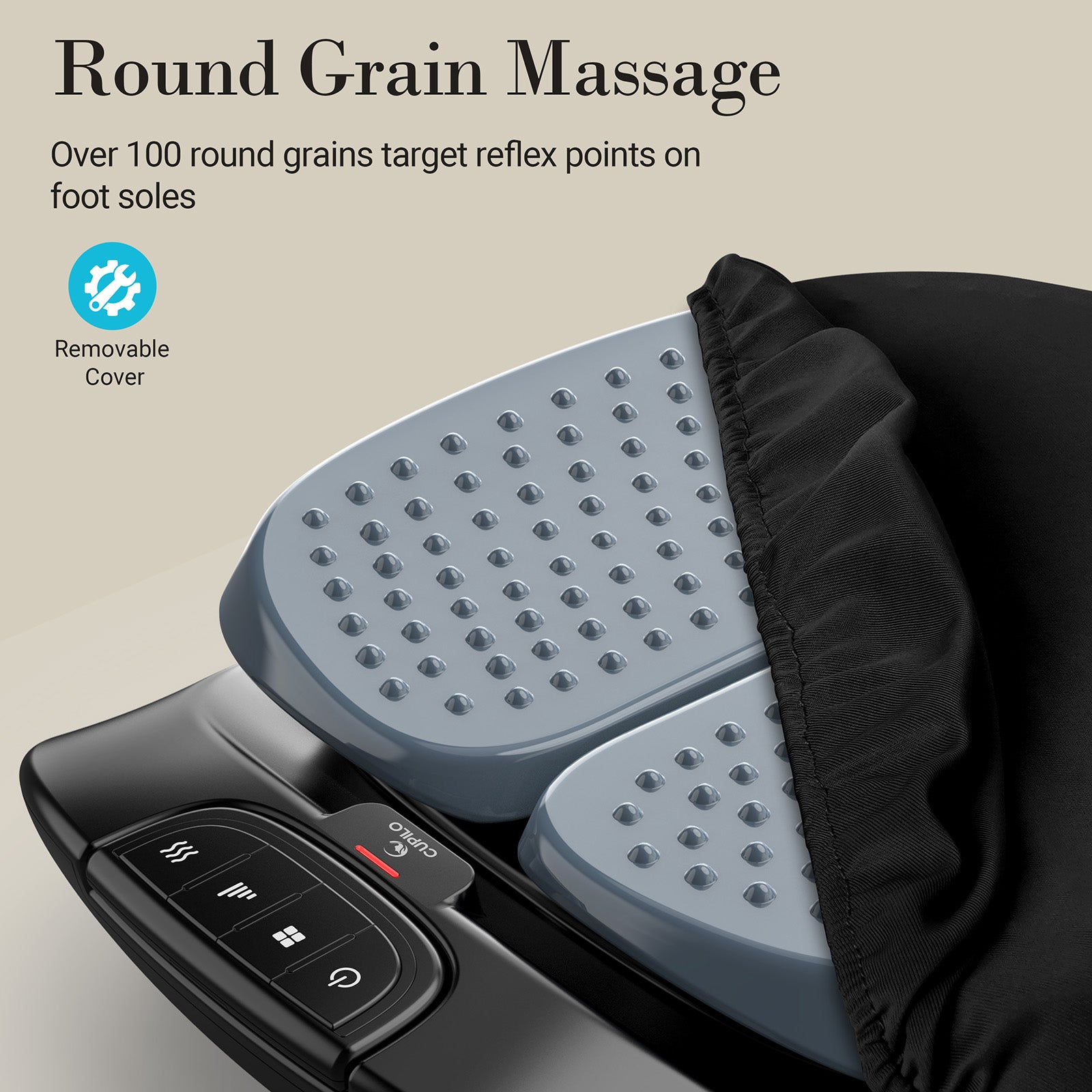 CuPiLo Adjustable Vibration Feet Massager with Remote Control - CPL-5591