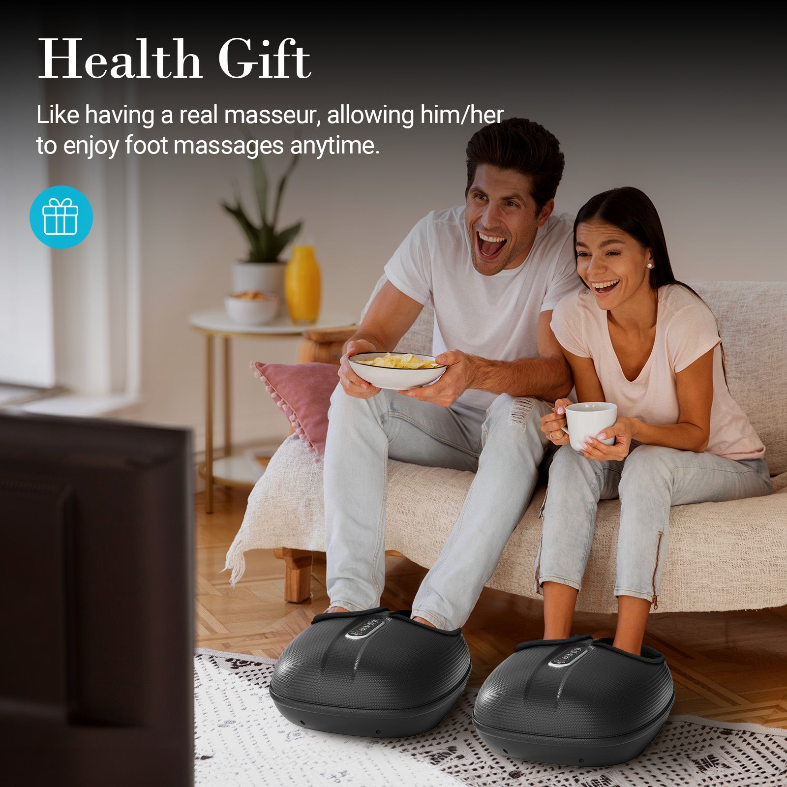 CPL-5522RC-WM Cupilo Foot Massager Machine with Heat & Remote Control, Shiatsu Deep Kneading Foot Massager for Plantar Fasciitis, Tired Muscles, Neuropathy, Blood Circulation, Birthday Gifts, Size up to 13''