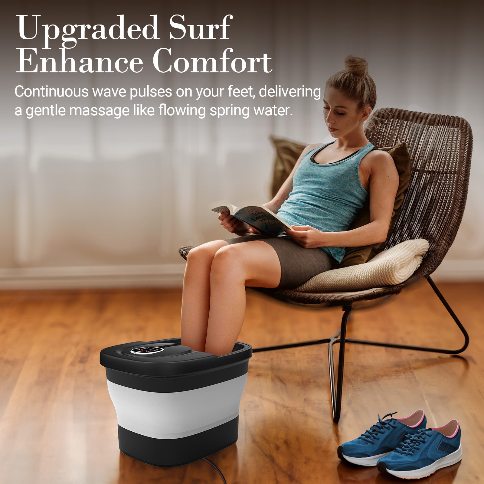 2025 Upgraded Foot bath with Circulation Heat - CPL-5547