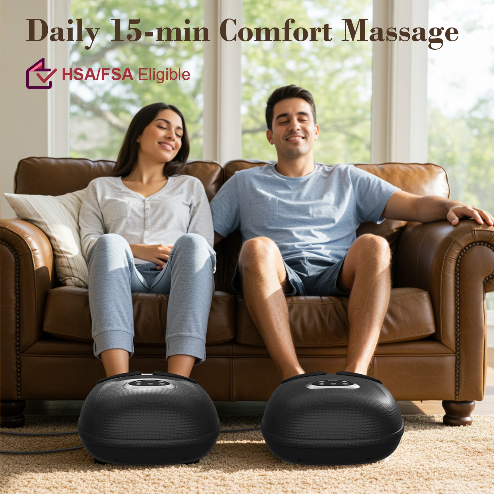 CPL-5522-WM Cupilo Foot Massager with Heat, Shiatsu Foot Massager Machine with 5 Deep Kneading Therapy Pressure for Plantar Fasciitis, Neuropathy, Blood Circulation, Birthday Gifts for Women Men 13